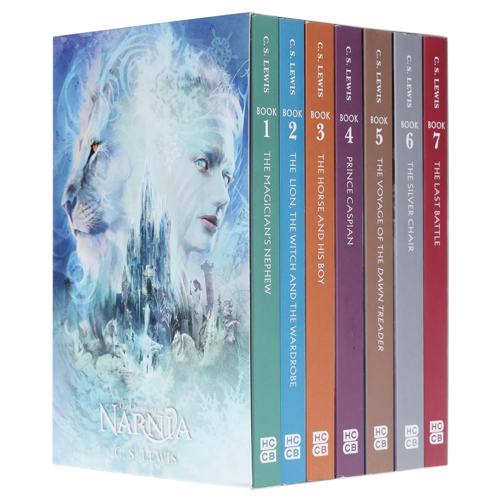 The Chronicles of Narnia 7 Books By C.S. Lewis - Ages 7-9 - Paperback - Bangzo Books Wholesale