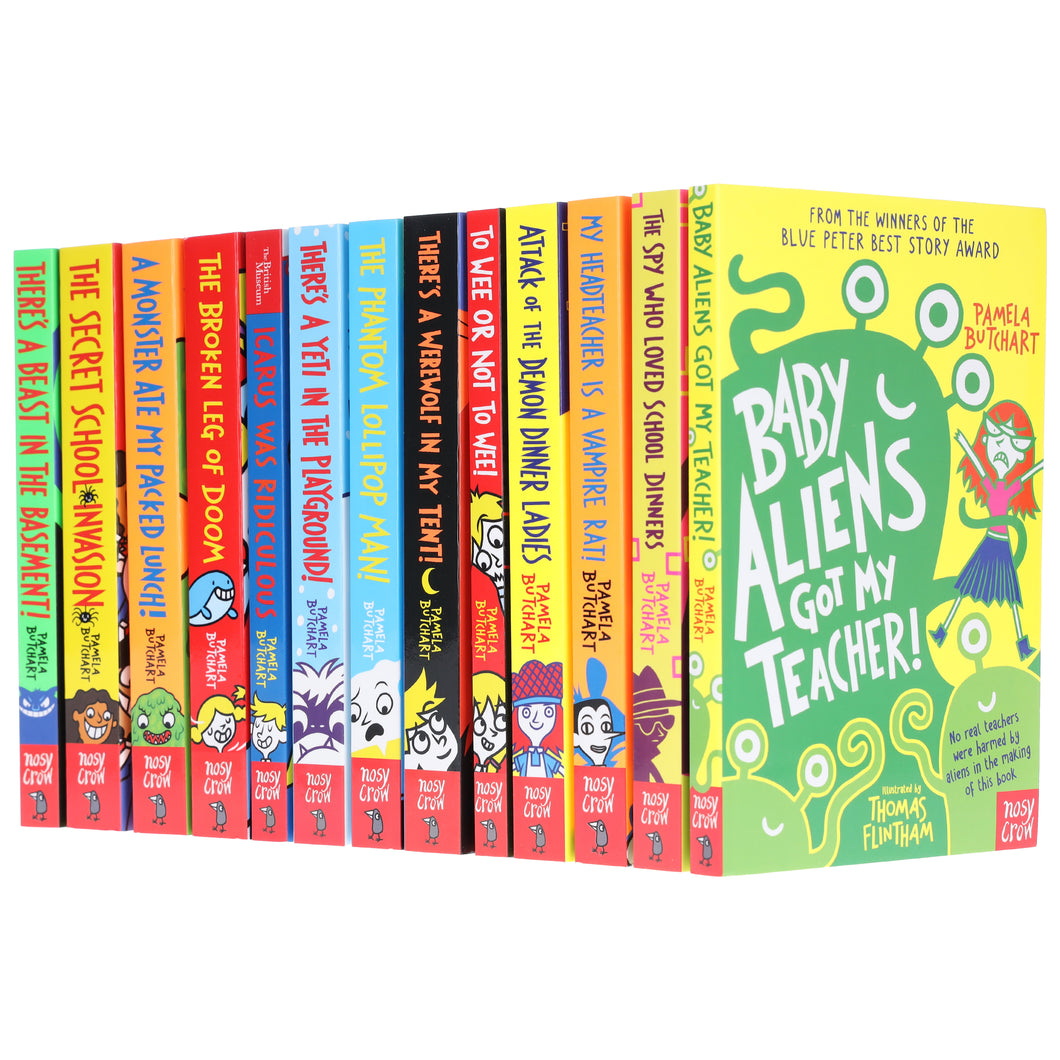 Baby Aliens Series By Pamela Butchart illustrated 13 Books Collection Set – Ages 7-10 – Paperback