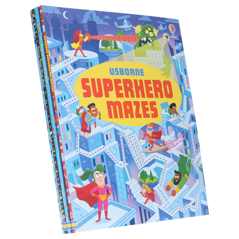 Usborne Maze Series By Sam Smith & Kirsteen Robson 4 Books Collection Set - Ages 5-8 - Paperback - Bangzo Books Wholesale