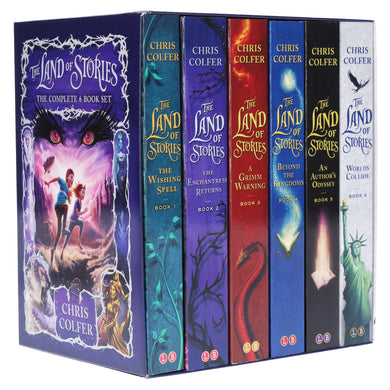 The Land of Stories By Chris Colfer: The Complete 6 Books Set - Ages 6-11 - Paperback