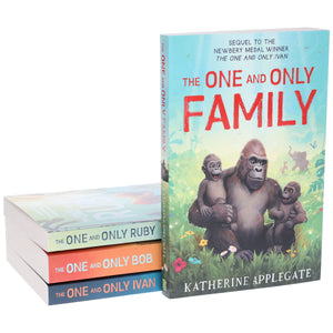 The One and Only Ivan Series by Katherine Applegate: 4 Books Collection Set - Ages 8+ - Paperback