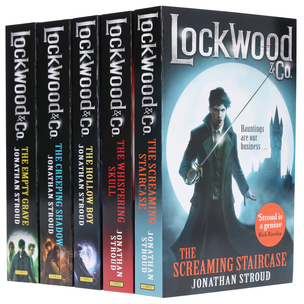 Lockwood & Co. by Jonathan Stroud Complete 5 Books Collection Set - Ages 9-11 - Paperback - Bangzo Books Wholesale