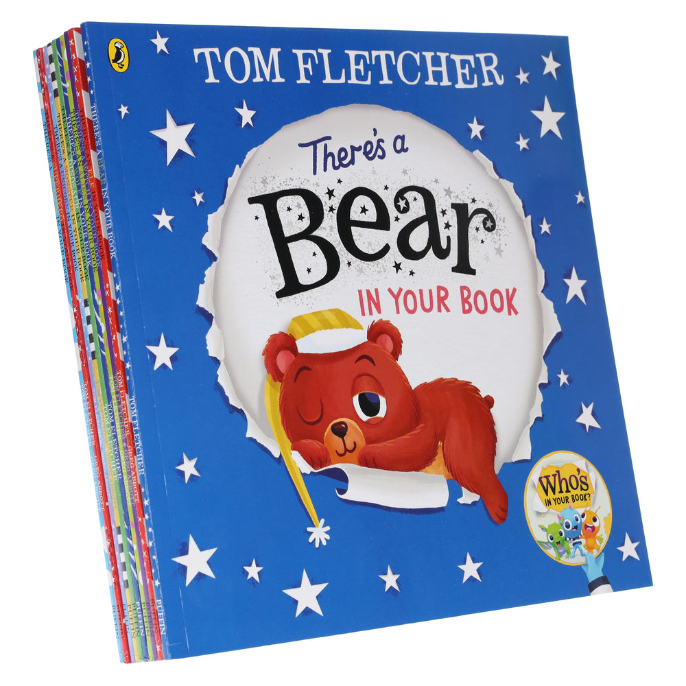 Who's In Your Book? Series By Tom Fletcher 10 Picture Books Collection Set - Ages 2-6 - Paperback - Bangzo Books Wholesale