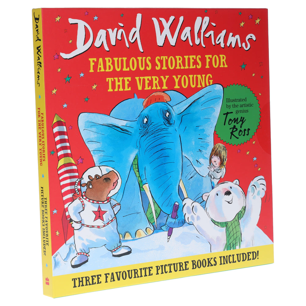 Fabulous Stories For The Very Young: Three funny children’s picture books By David Walliams 3 Books Collection Box Set - Ages 3+ - Paperback - Bangzo Books Wholesale