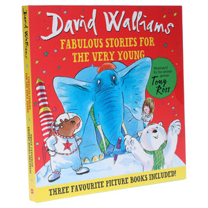 Fabulous Stories For The Very Young: Three funny children’s picture books By David Walliams 3 Books Collection Box Set - Ages 3+ - Paperback