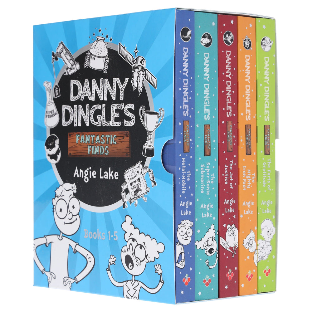 Danny Dingle's Fantastic Finds 5 Books Box Set By Angie Lake - Ages 7-9 - Paperback - Bangzo Books Wholesale