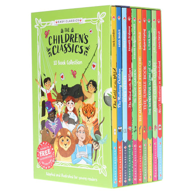 The Children’s Easy Classics Collection 10 Books Box Set - Ages 7-9 - Paperback
