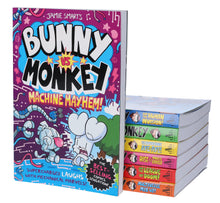 Load image into Gallery viewer, Bunny vs Monkey Series By Jamie Smart 7 Books Collection Set - Ages 7-9 - Paperback