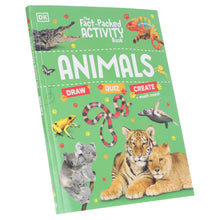 Load image into Gallery viewer, The Fact-Packed Activity Book: Animals by DK - Ages 5+ - Paperback