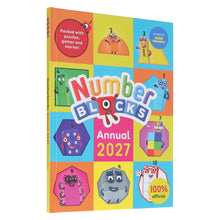Load image into Gallery viewer, Numberblocks Annual 2027: Packed with Puzzles, Games and Stories! - Ages 3-5 - Hardback