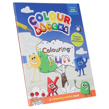Load image into Gallery viewer, Colourblocks Colouring Fun: A Colouring Activity Book: Time for a colour adventure! - Ages 3-6 - Paperback