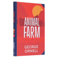 Load image into Gallery viewer, Animal Farm by George Orwell (Deluxe Edition) Sprayed Edges Hardback