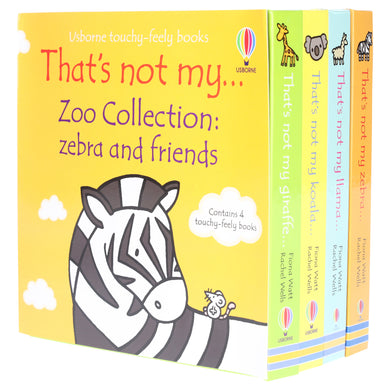 That's not my zoo... Box Set 4 Books Collection by Fiona Watt & Rachel Wells - Ages 0-5 - Board Book