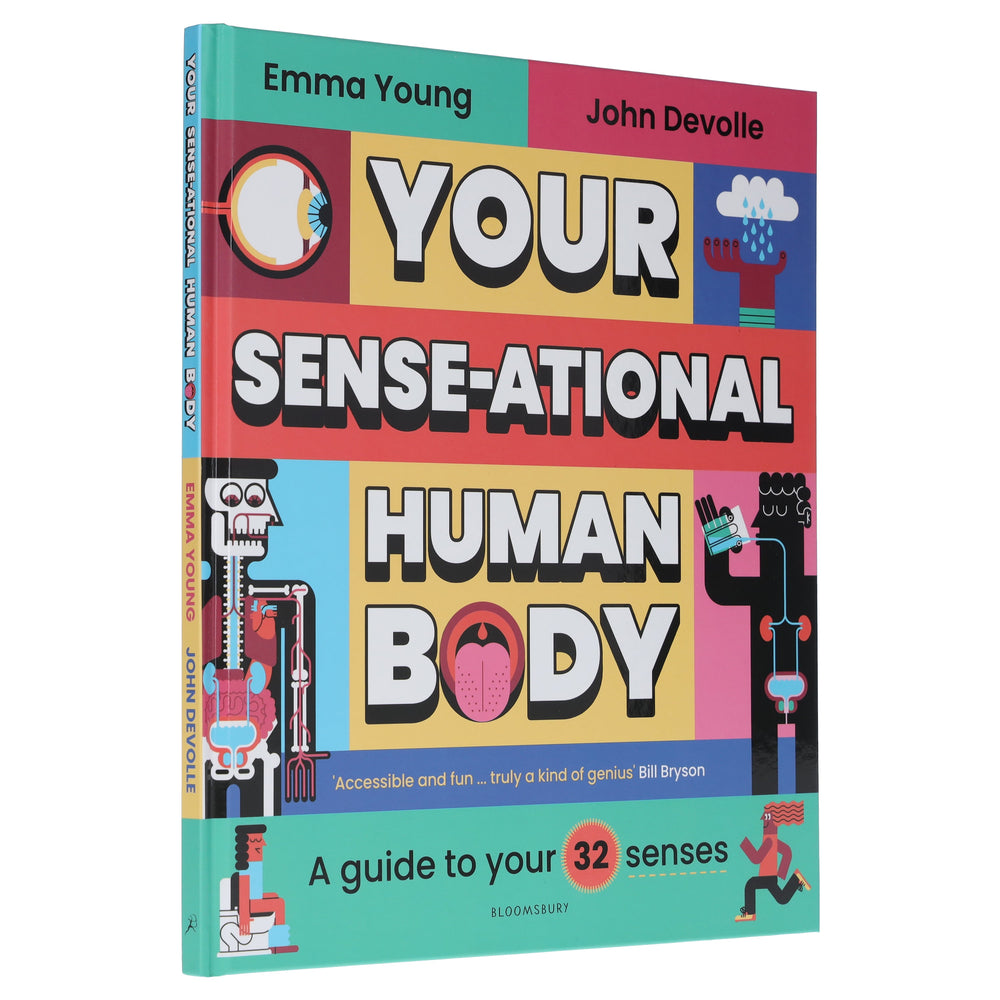 Your SENSE-ATIONAL Human Body: A Sensational Guide to Your 32 Senses by Emma Young - Ages 7-11 - Hardback