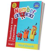 Load image into Gallery viewer, Numberblocks and Alphablocks Level 1 Collection 6 Workbooks Set With Fun Stickers - Ages 3-5 - Paperback - Bangzo Books Wholesale
