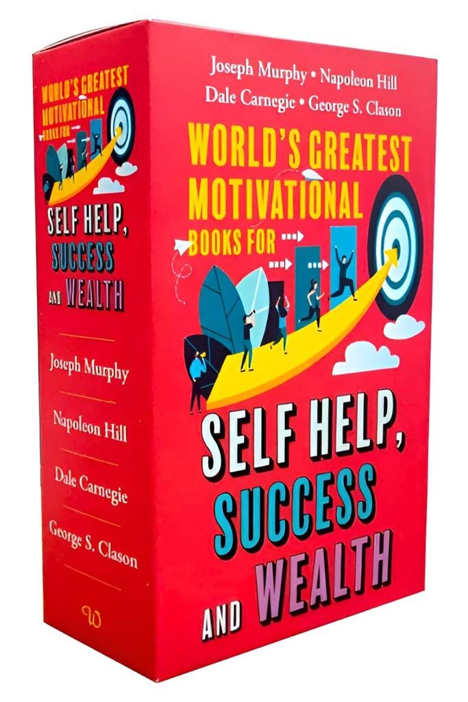 World’s Greatest Motivational Books For Self help, Success & Wealth 4 Books Collection Box Set - Non Fiction - Paperback