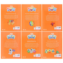 Load image into Gallery viewer, Numberblocks and Alphablocks (Orange: Level 2) Collection 6 Workbooks Set With Fun Stickers - Ages 3-5 - Paperback - Bangzo Books Wholesale