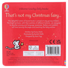 Load image into Gallery viewer, That's Not My Christmas Fairy by Fiona Watt (Usborne Touchy-Feely Books) - Ages 0-2 - Sprayed Edges Board Book - Bangzo Books Wholesale