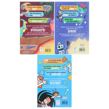 Load image into Gallery viewer, Fake or Fact? Series About (Dinosaurs, Space &amp; Science) Illustrated 3 Books Collection Set (Includes a Free Audiobook!) - Ages 7-9 - Paperback - Bangzo Books Wholesale