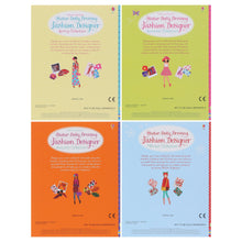 Load image into Gallery viewer, Usborne: Sticker Dolly Dressing Fashion Designer Activity Pack By Fiona Watt 4 Books Collection Box Set - Ages 7+ - Paperback