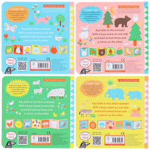 Load image into Gallery viewer, Tummy Time Series by Louise Lockhart 4 Books Collection Set - Ages 0-5 - Board Book (A Fold-out Book with a mirror!)