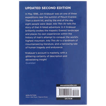 Load image into Gallery viewer, Into Thin Air: A Personal Account of the Everest Disaster by Jon Krakauer - Non Fiction - Paperback
