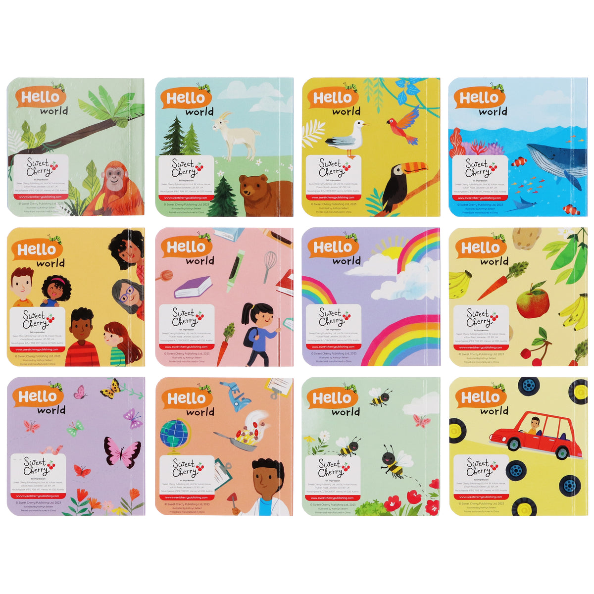 Hello World! by Sweet Cherry Publishing 12 Books Collection Box Set ...