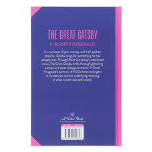 Load image into Gallery viewer, The Great Gatsby by F. Scott Fitzgerald - Fiction- Sprayed Edges Hardback