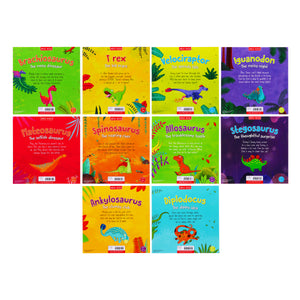 Miles Kelly Dinosaur Adventures 10 Books Collection Set By Catherine Veitch - Ages 2+ - Paperback