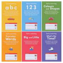 Load image into Gallery viewer, Ladybird Early Learning Library: 6 Books Collection Box Set - Ages 3+ - Hardback
