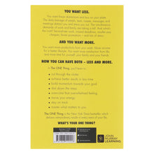 Load image into Gallery viewer, The One Thing: The Surprisingly Simple Truth Behind Extraordinary Results by Gary Keller &amp; Jay Papasan - Non Fiction - Paperback - Bangzo Books Wholesale
