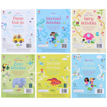 Load image into Gallery viewer, Usborne Wipe Clean Activities (1 Pen Included) By Kirsteen Robson 6 Books Collection Set - Ages 3+ - Paperback - Bangzo Books Wholesale