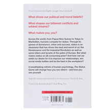 Load image into Gallery viewer, The Status Game: On Human Life and How to Play It by Will Storr - Non Fiction - Paperback