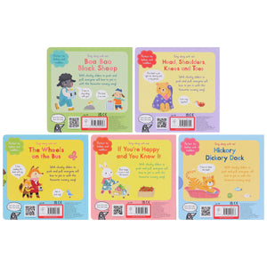 Sing Along With Me! Series By Yu-hsuan Huang 5 Books Collection Set - Ages 1-3 - Board Book