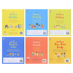 Usborne All About Series By Felicity Brooks: 6 Books Collection (Usborne My First Book) - Ages 3-8 - Hardback