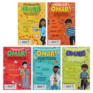 Planet Omar 5 Books Collection Set By Zanib Mian - Ages 7-11 - Paperback