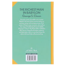 Load image into Gallery viewer, The Richest Man In Babylon by George S. Clason - Fiction - Sprayed Edges Hardback