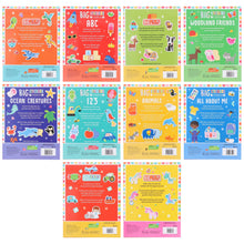 Load image into Gallery viewer, Big Stickers for Little Hands Assortment 10 Books Collection Set - Ages 3+ - Paperback