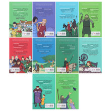 Load image into Gallery viewer, The Legends Of King Arthur Easy Classic 10 Books Box Set By Tracey Mayhew - Ages 7-9 - Paperback