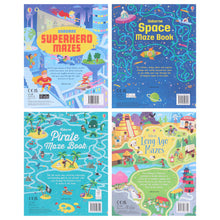 Load image into Gallery viewer, Usborne Maze Series By Sam Smith &amp; Kirsteen Robson 4 Books Collection Set - Ages 5-8 - Paperback