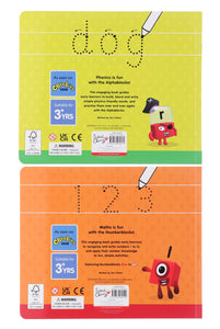 Numberblocks And Alphablocks - My First Numbers And Letters: Set Of 4 Wipe-Clean Books (Pens Included) - Ages 0-5 - Paperback