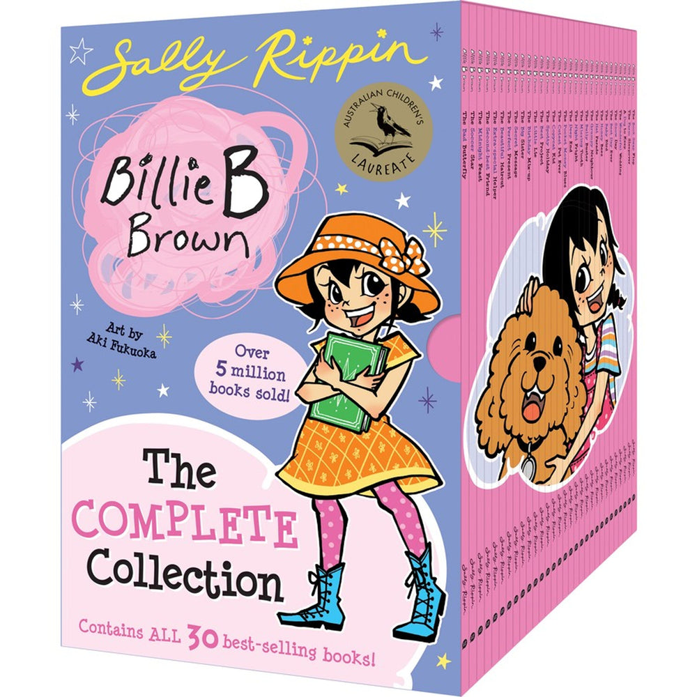 Billie B Brown: The Complete Collection by Sally Rippin 30 Books Box Set - Ages 5+ - Paperback - Bangzo Books Wholesale