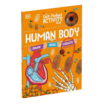 Load image into Gallery viewer, The Fact-Packed Activity Book: Human Body by DK - Ages 5+ - Paperback