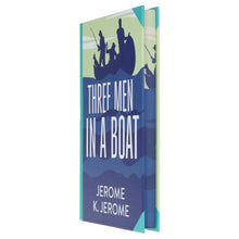 Load image into Gallery viewer, Three Men In A Boat by Jerome K. Jerome - Fiction - Sprayed edges Hardback