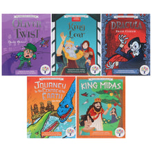 Load image into Gallery viewer, Symbolised Classics Reading Library: The Starter Collection (Volume 2) 5 Books Box Set - Ages 5+ - Paperback