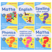 Load image into Gallery viewer, Collins Easy Learning Starter Set Ideal for home learning 6 Books (Collins Easy Learning KS1) - Ages 5-7 - Paperback - Bangzo Books Wholesale