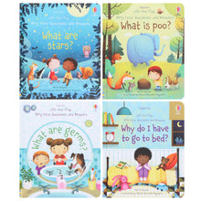 Load image into Gallery viewer, Usborne Lift the Flap Very First Questions and Answers Collection 2: by Katie Dayne 4 Books Collection Set - Ages 2-5 - Board Book