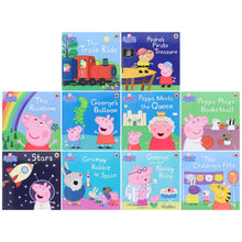 Load image into Gallery viewer, Peppa Pig Collection 10 Books Set in a Yellow Bag with an Audio CD - Ages 0-5 - Paperback