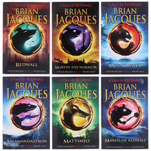 Load image into Gallery viewer, Redwall Series (Book 1-6) by Brian Jacques 6 Books Collection Set - Ages 8-12 - Paperback
