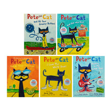 Load image into Gallery viewer, Pete the Cat Series By Eric Litwin, Kimberly Dean and James Dean 5 Books Collection Set - Ages 3-5 - Paperback